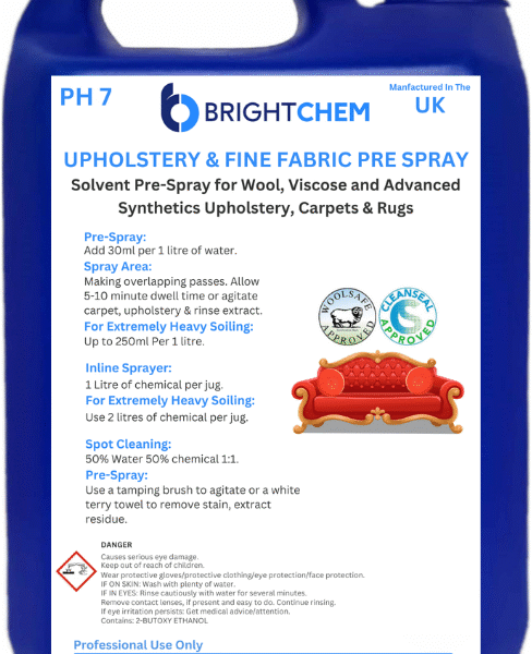 WS Upholstery & Fine Fabric Pre-Spray | WoolSafe Citrus Solvent Power