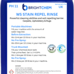 WS Stain Repel Rinse | Clean & Protect Carpets with Lasting Stain Resistance