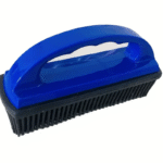 Soft Rubber Bristle Pet Hair Brush | Professional Fur & Hair Remover for Carpets, Upholstery & Rugs