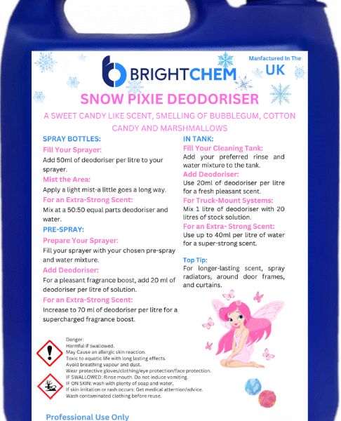 Snow Pixie Deodoriser | Sweet Bubblegum, Cotton Candy & Marshmallow Freshener