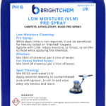 Low Moisture (VLM) Pre-Spray