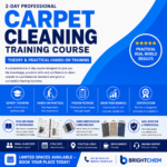 2 Day Carpet & Upholstery Cleaning Training Course 15th & 16th June