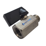 Solution Hose Shut-Off Valve 1/4"
