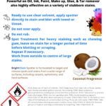 Solvent label